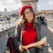 Young adults exploring the historic streets of Florence